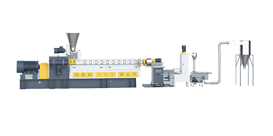 PVC雙階改性擠出造粒機(jī)